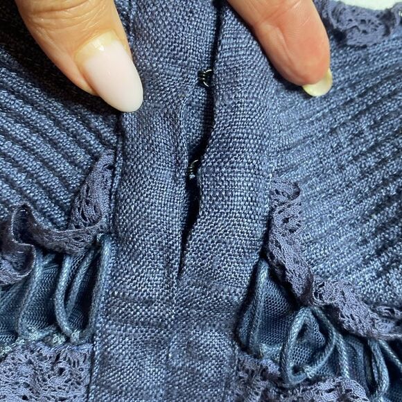 NWT Zimmerman runway indigo color mini dress, S - Picture 12 of 16